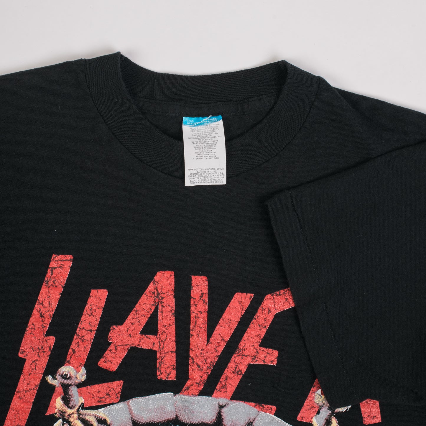 Vintage 1995 Slayer/Biohazard Devine Intervention Tour T-Shirt