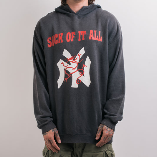 Vintage 90’s Sick Of It All The Pain Strikes Hoodie