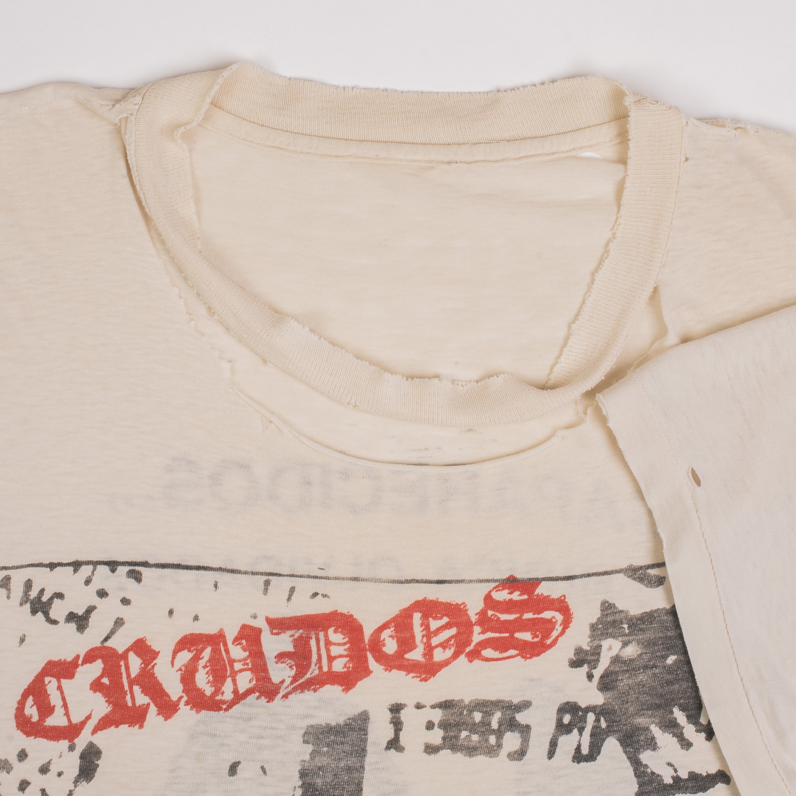 Vintage 90's Los Crudos T-Shirt – Mills Vintage USA Vintage 90's Los Crudos T-Shirt – Mills Vintage USA