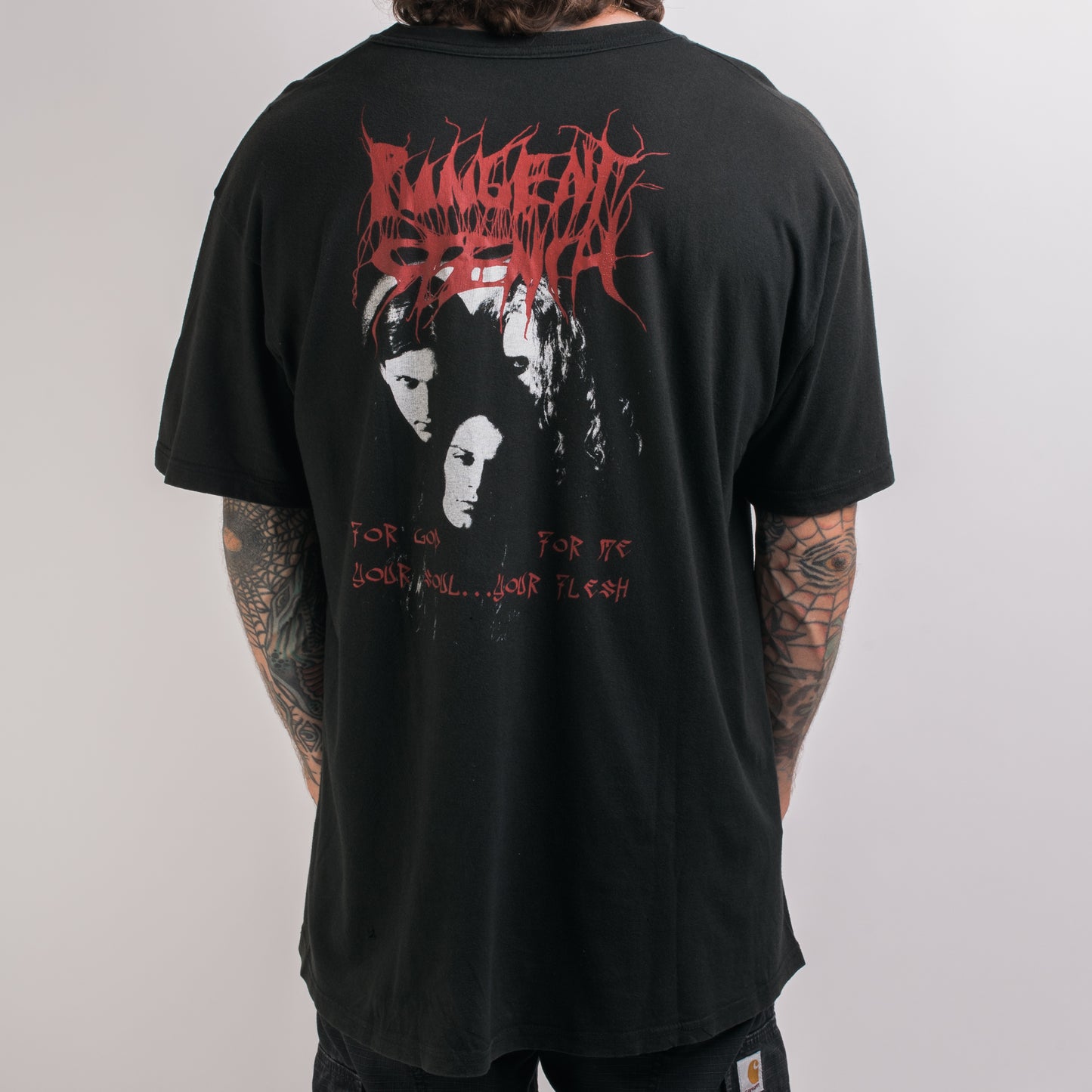 Vintage 90’s Pungent Stench For God Your Soul For Me Your Flesh T-Shirt