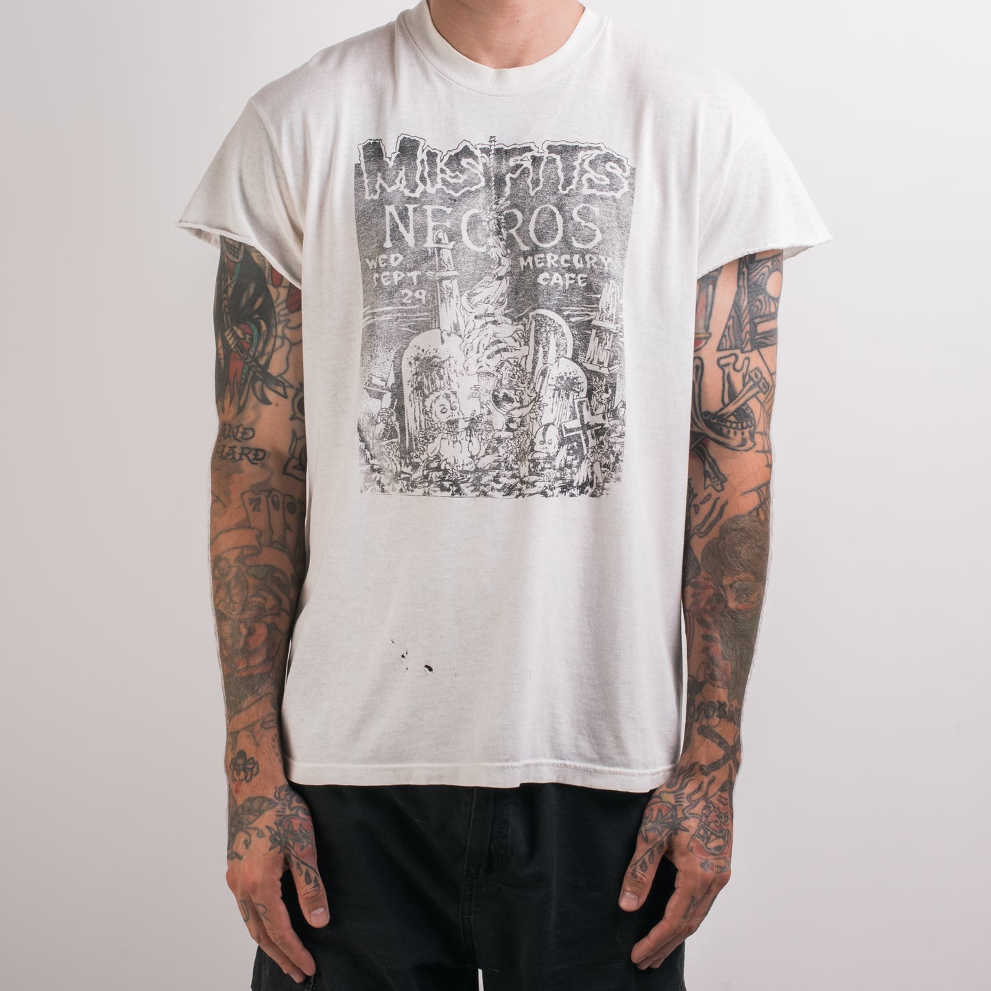 Vintage 80’s Misfits Necros Pushead Flyer T-Shirt – Mills Vintage USA