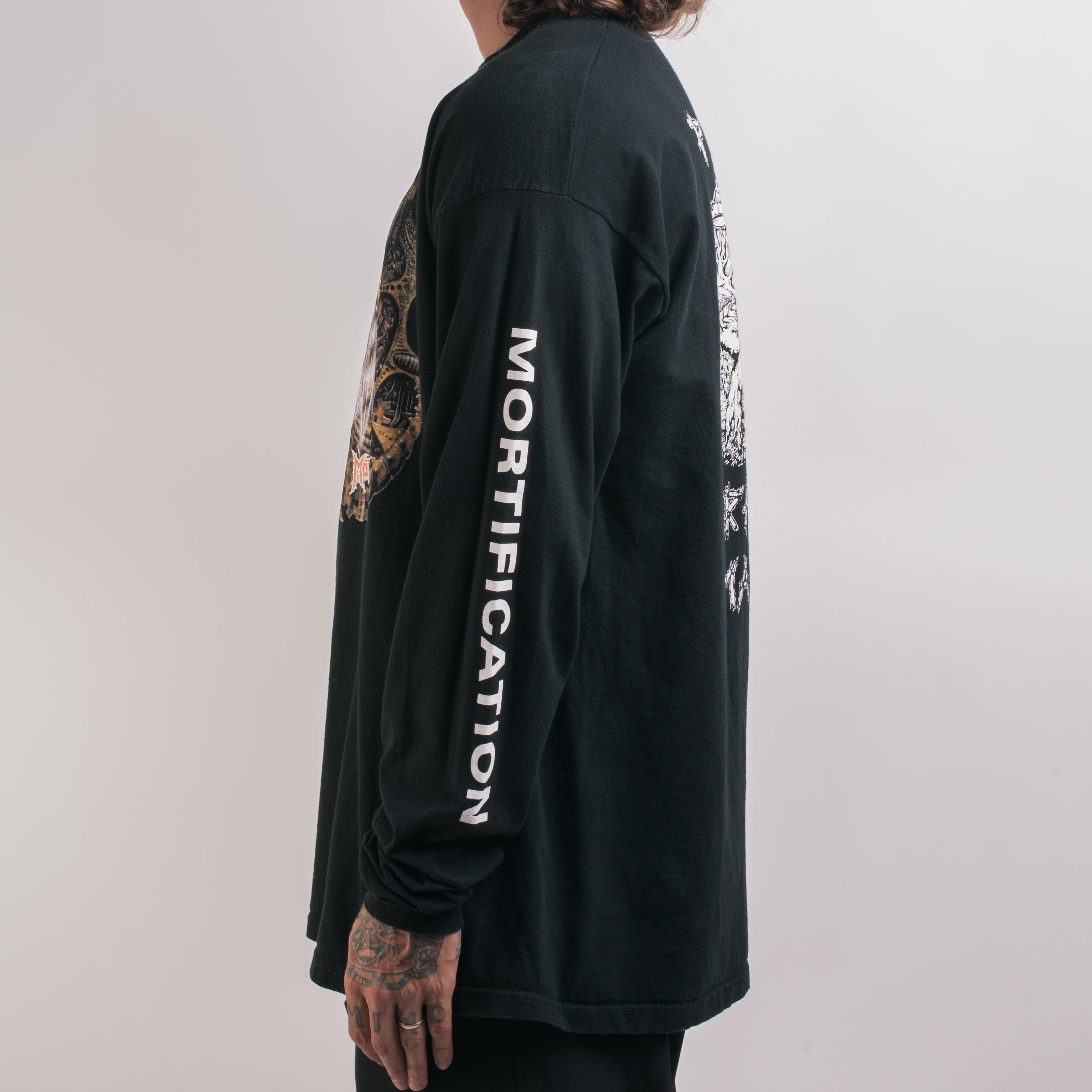 Primitive Machine Vintage 90’s Mortification Primitive Rhythm Machine Longsleeve – Mills ...