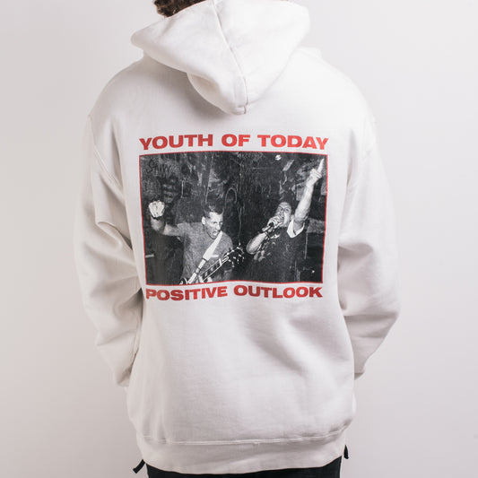 Vintage 90’s Youth Of Today Positive Outlook Hoodie