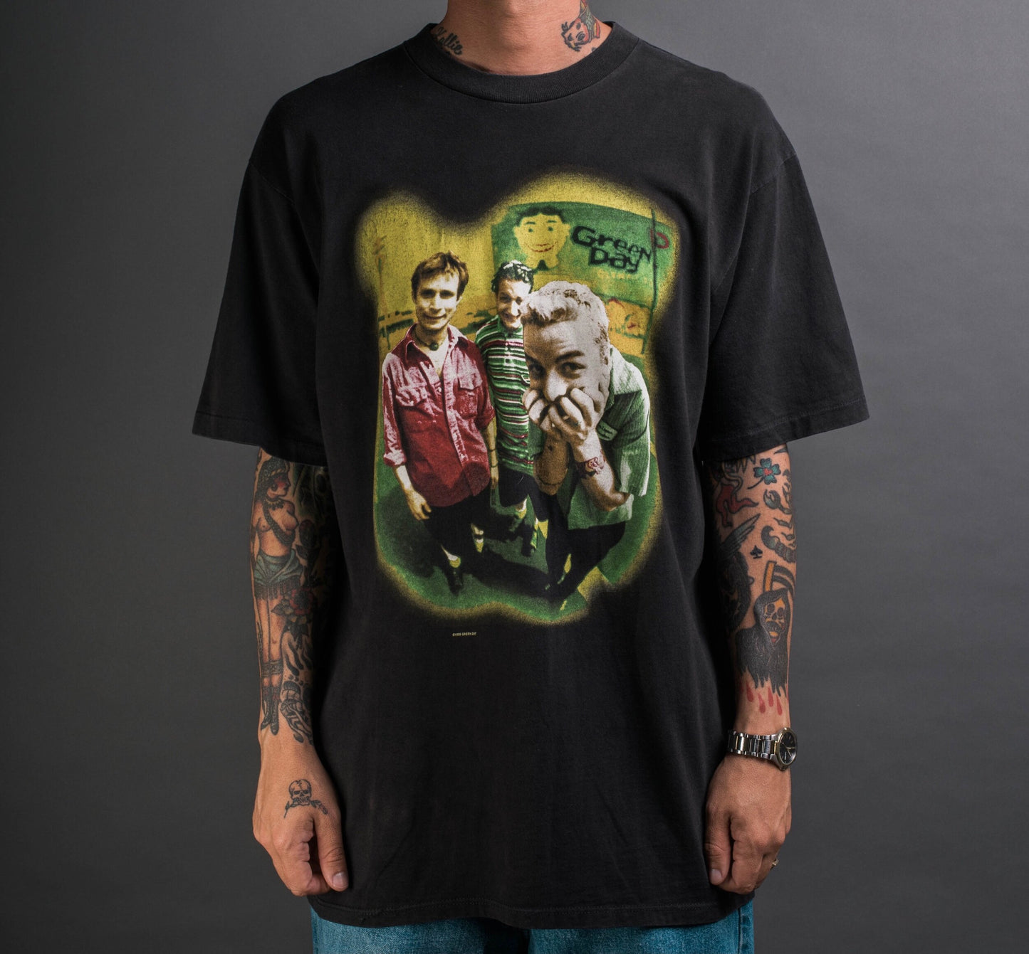 Vintage 1995 Green Day Insomniac Tour T-Shirt