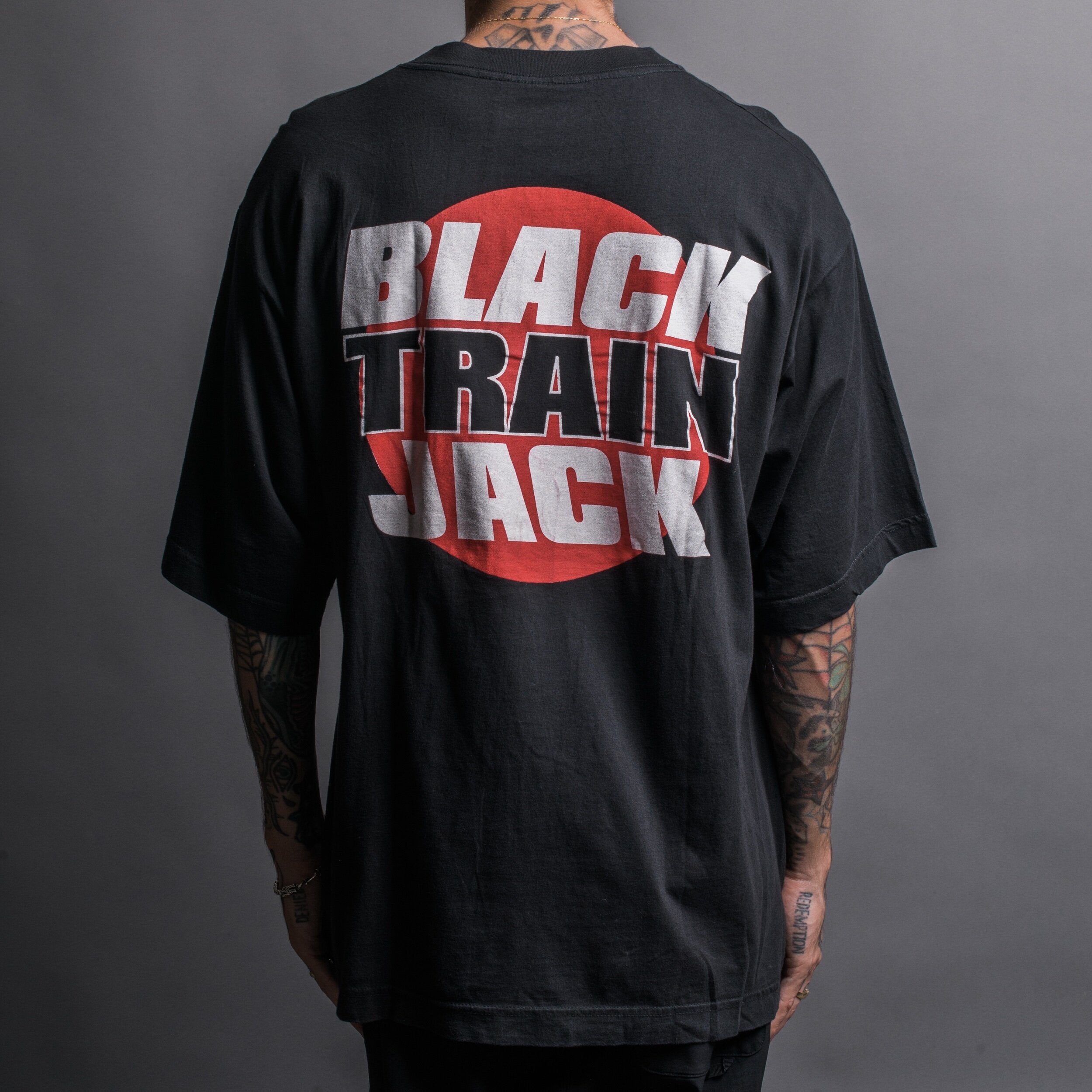 Vintage 90’s Black Train Jack T-Shirt