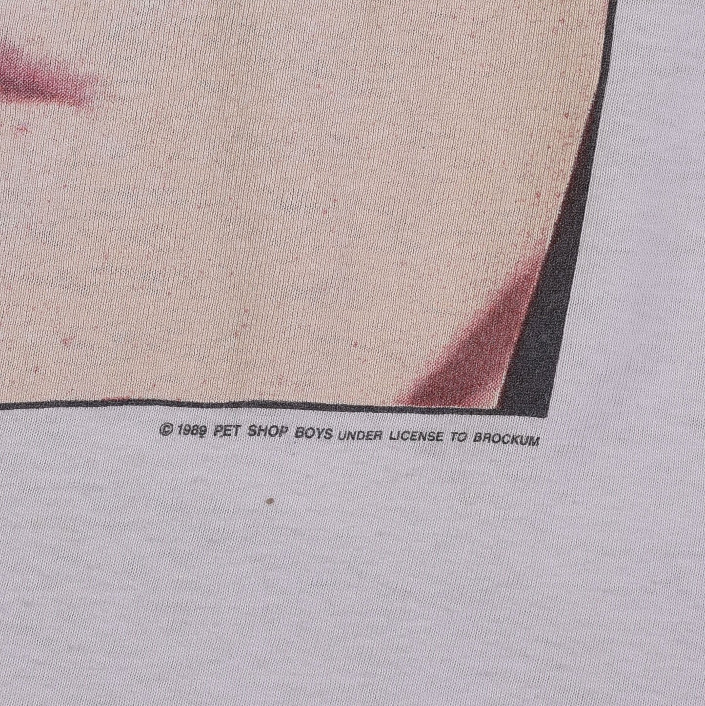 Vintage 1989 Pet Shop Boys MCMLXXXIX Tour T-Shirt