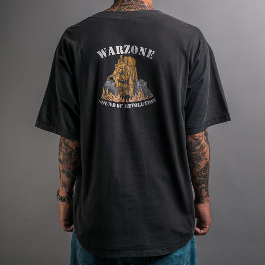 Vintage 90’s Warzone Sound Of Revolution Baseball Jersey