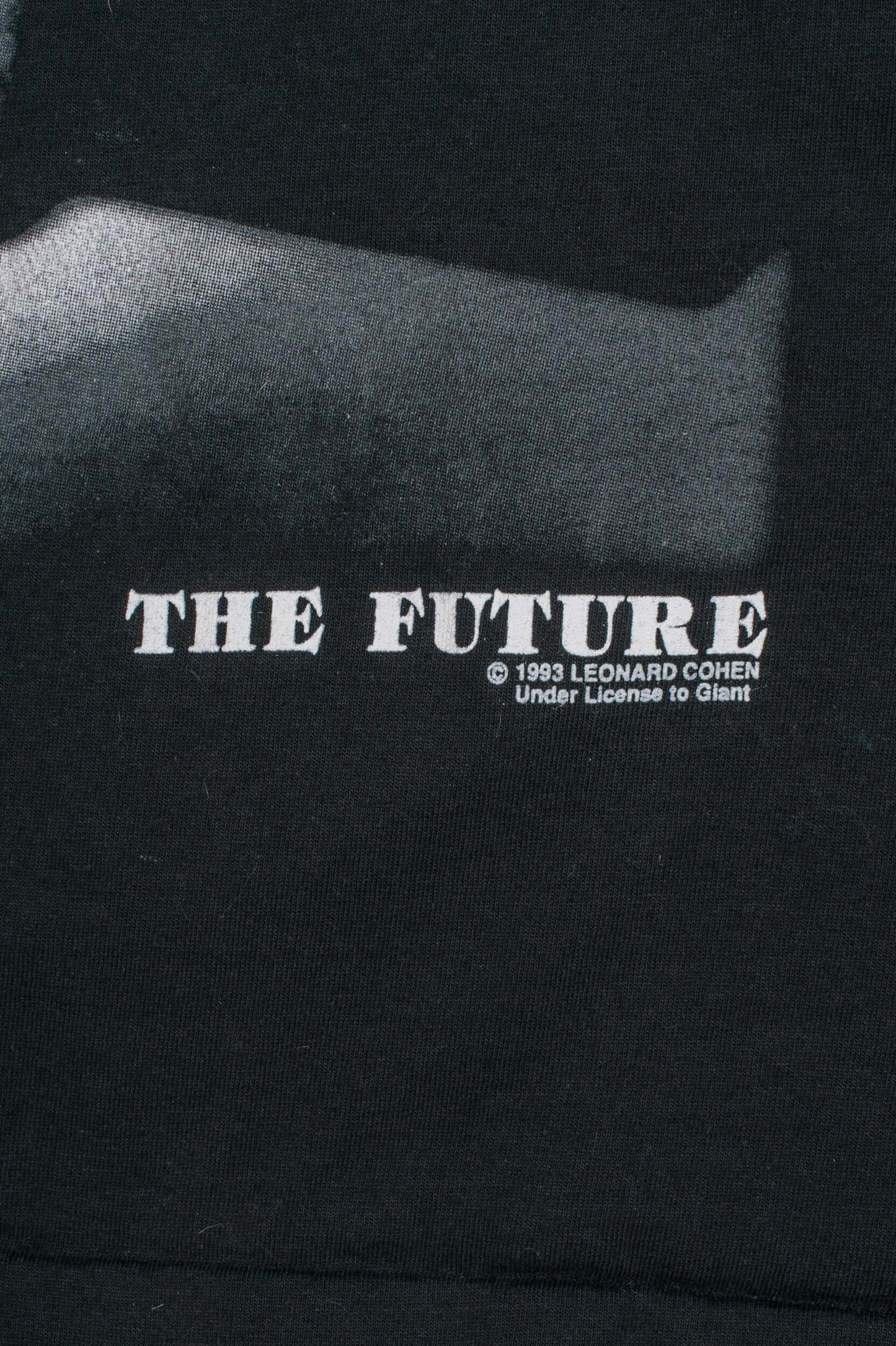 Vintage 1992 Leonard Cohen The Future T-Shirt