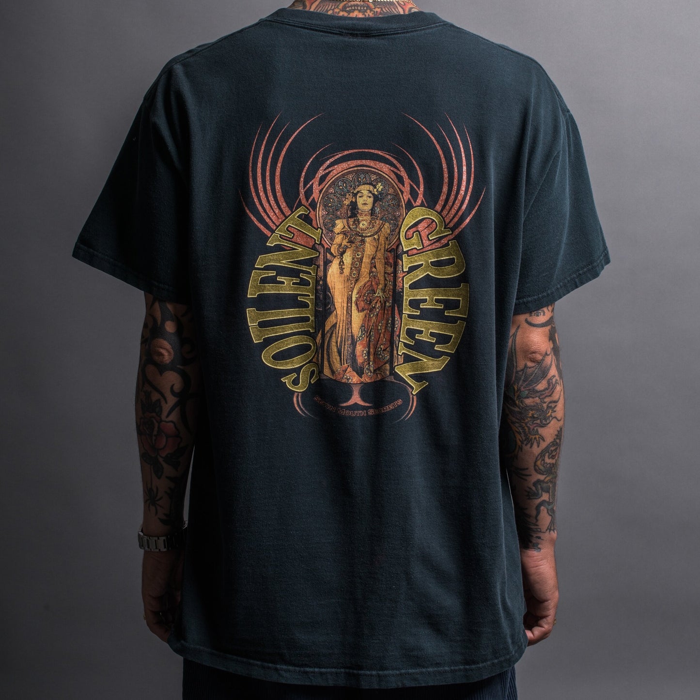 Vintage 90’s Soilent Green Sewn Mouth Secretes T-Shirt