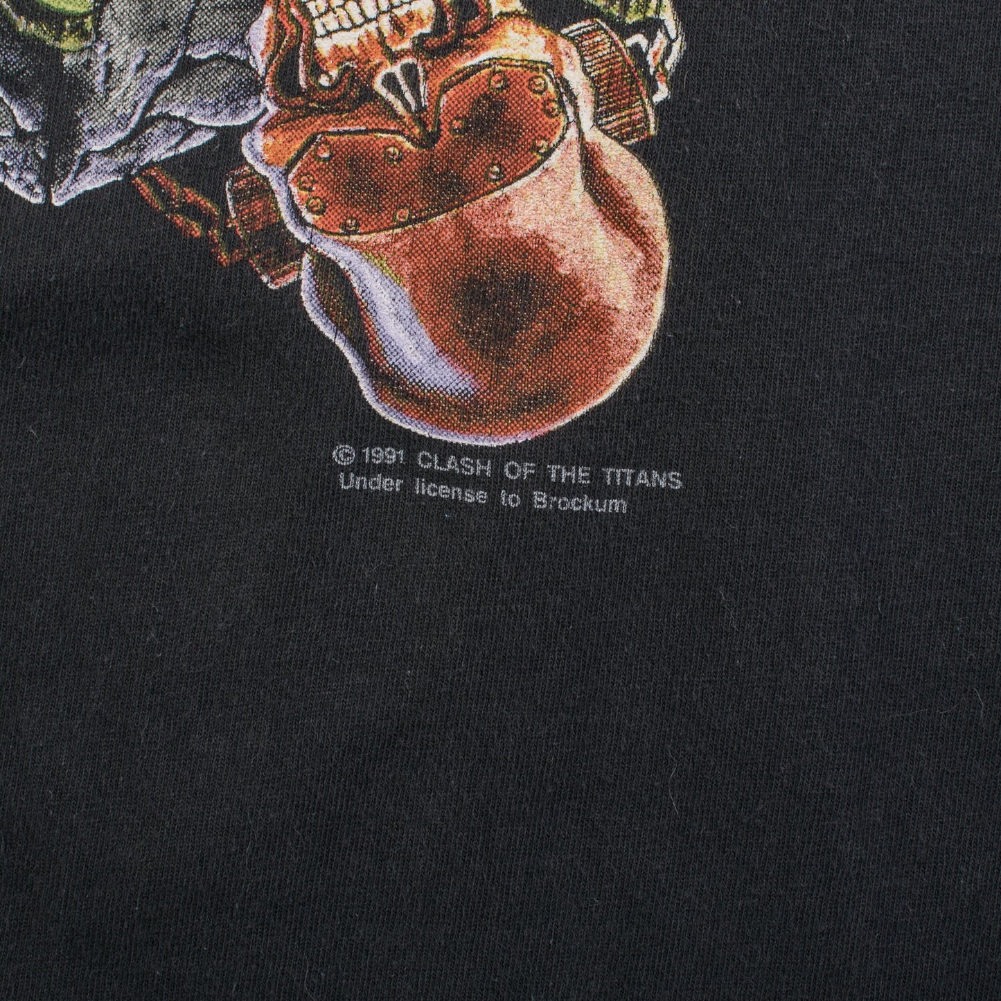 Vintage 1991 Clash Of Titans Tour T-Shirt
