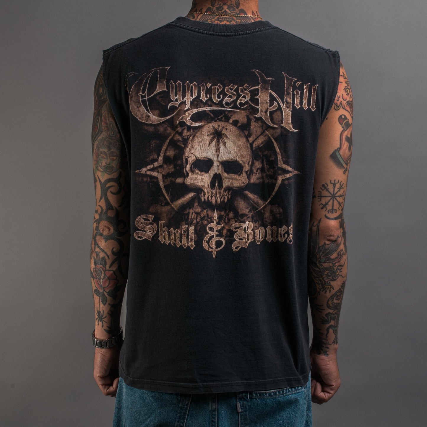 Vintage Cypress Hill Skull And Bones T-Shirt