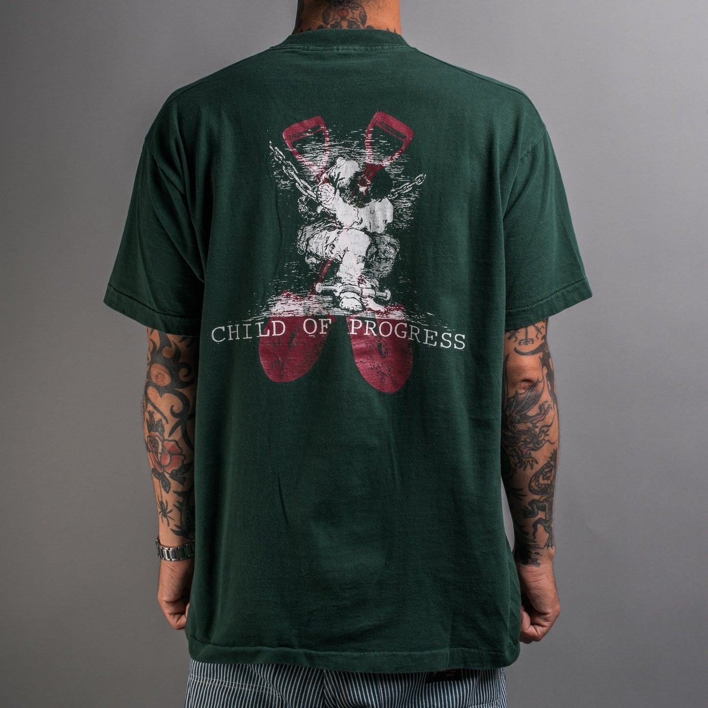 Vintage 90’s Six Feet Deep Child Of Progress T-Shirt