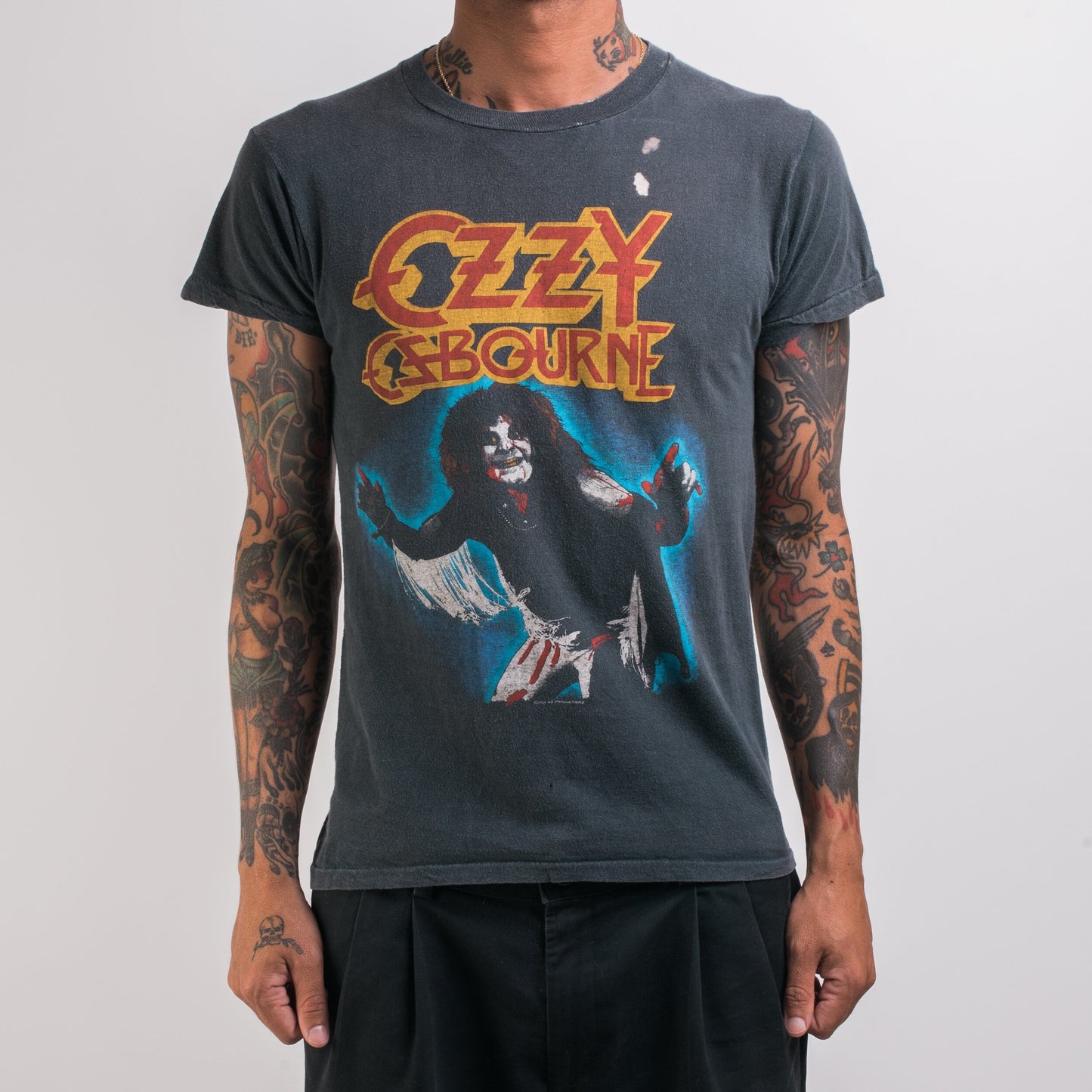 Vintage 1981 Ozzy Osbourne Diary Of A Madman T-Shirt