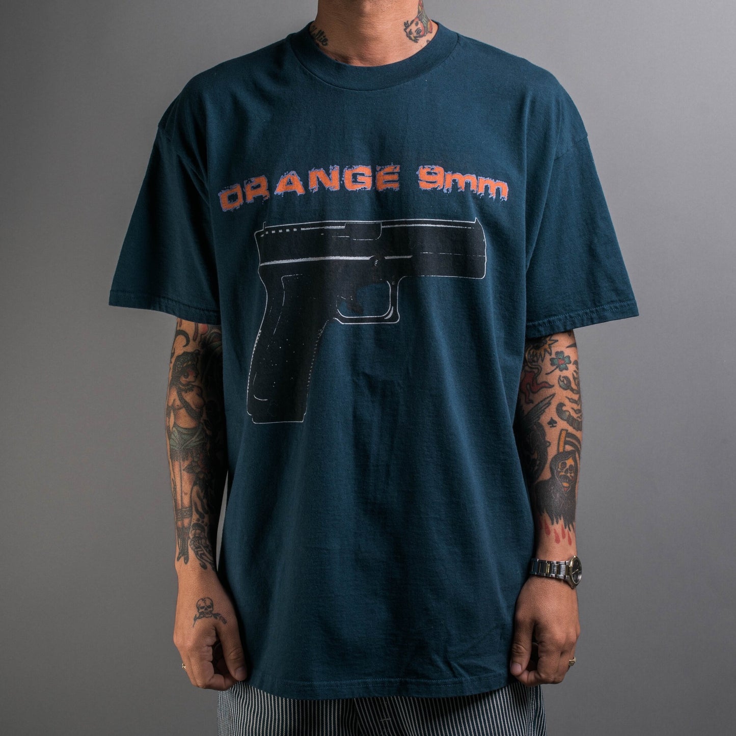 Vintage 90’s Orange 9mm T-Shirt