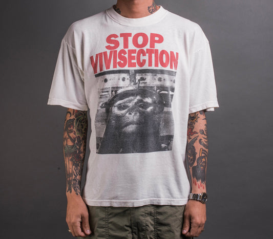 Vintage 90’s Stop Vivisection T-Shirt