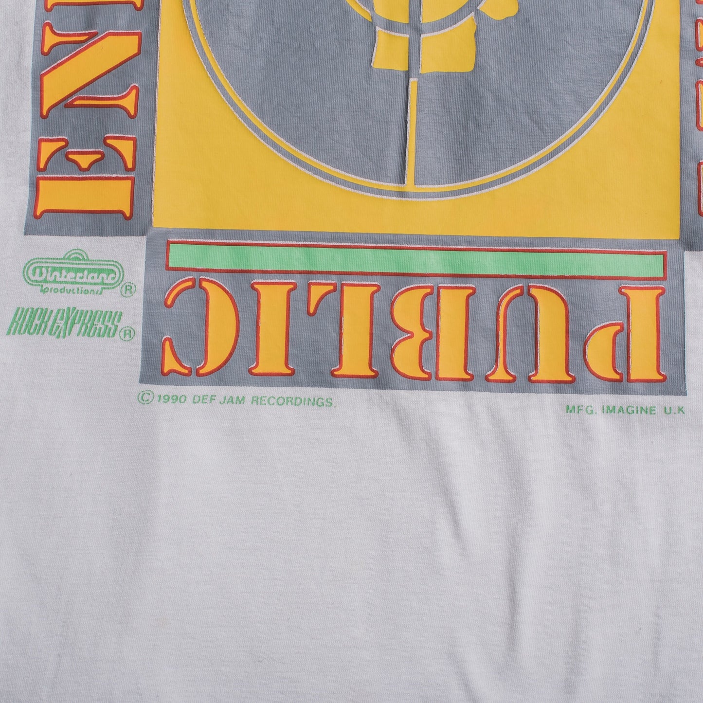 Vintage 1990 Public Enemy T-Shirt