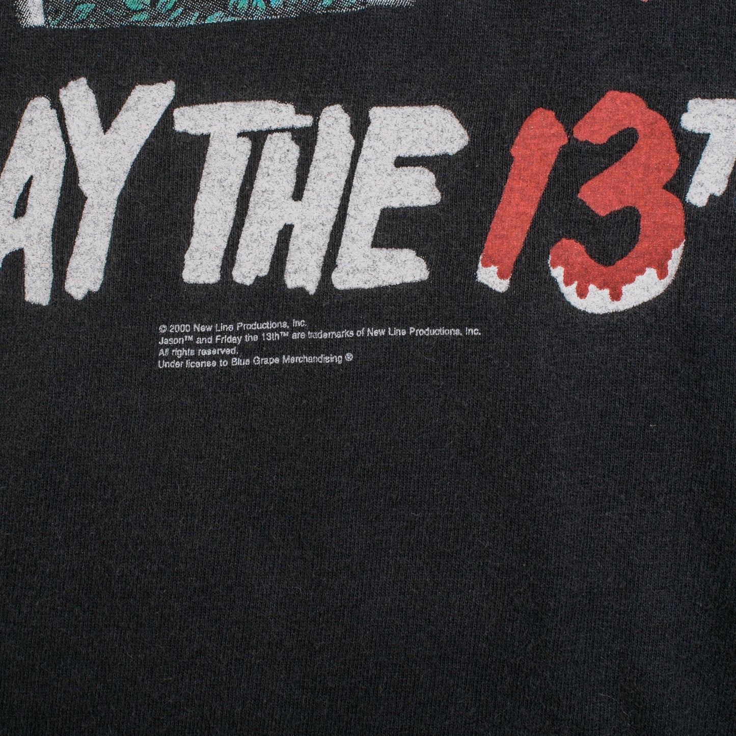 Vintage 2000 Friday The 13th Movie Promo T-Shirt