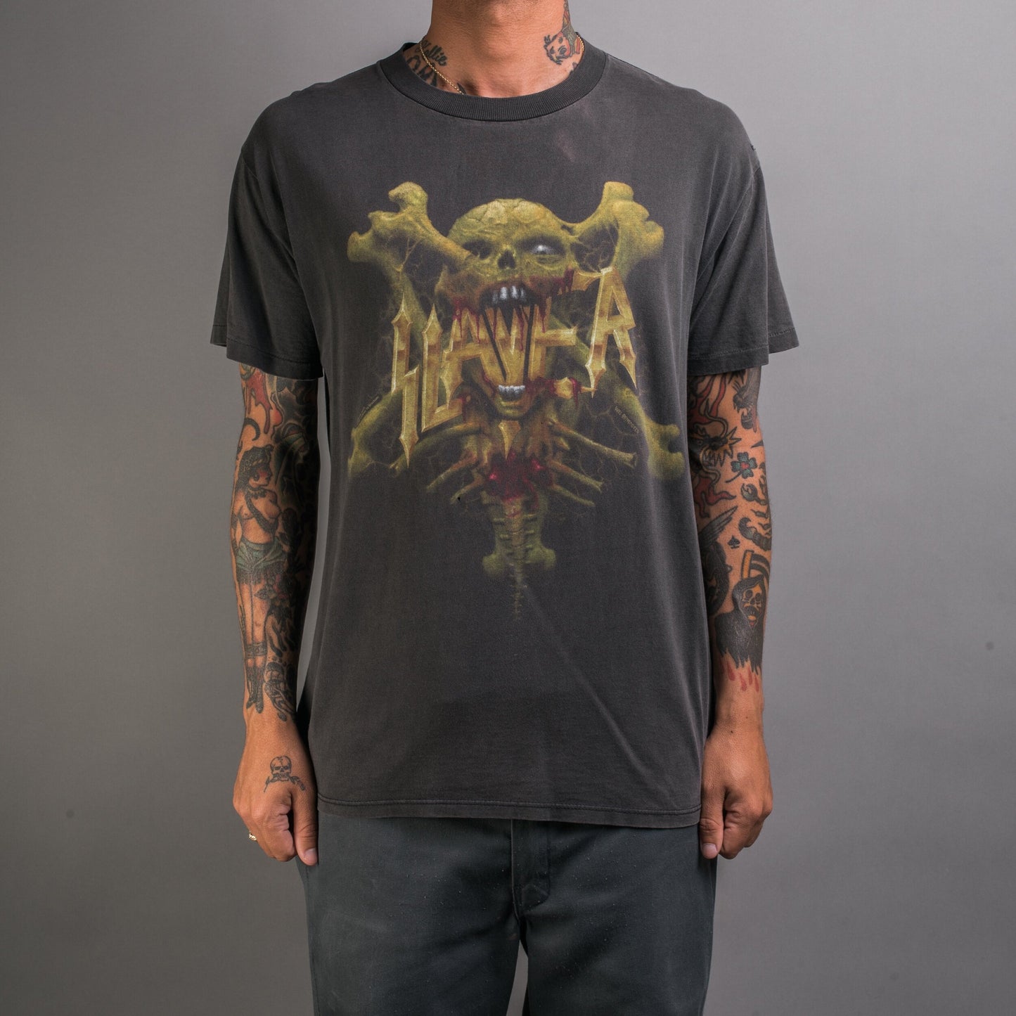 Vintage 1995 Slayer Serenity Is Murder T-Shirt