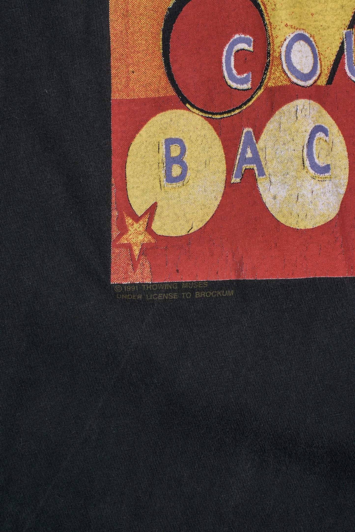 Vintage 1991 Throwing Muses Counting Backwards T-Shirt