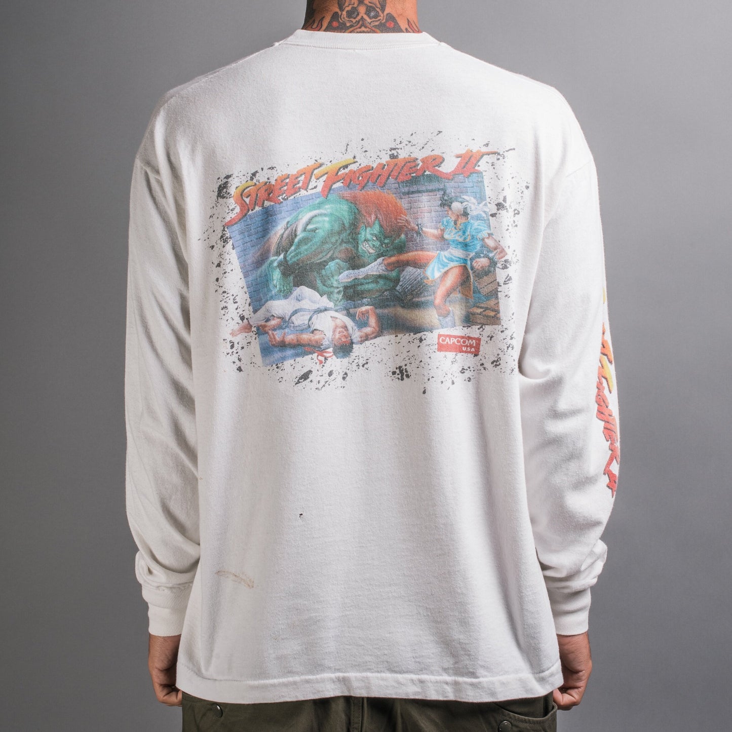 Vintage 90’s Street Fighter 2 Promo Longsleeve