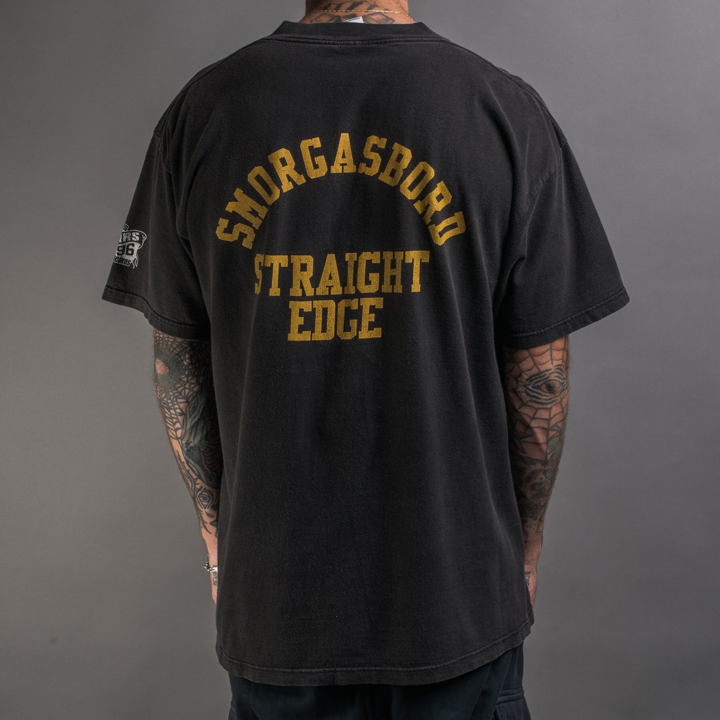 Vintage 1996 Smorgasbord Records Anniversary T-Shirt