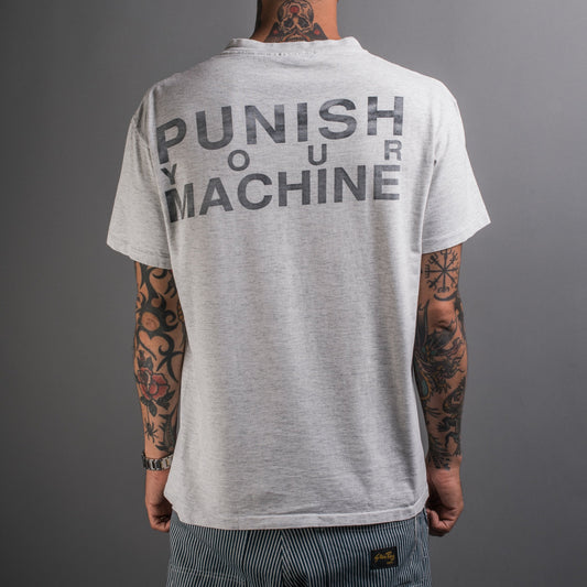 Vintage 1991 Front 242 Punish Your Machine T-Shirt
