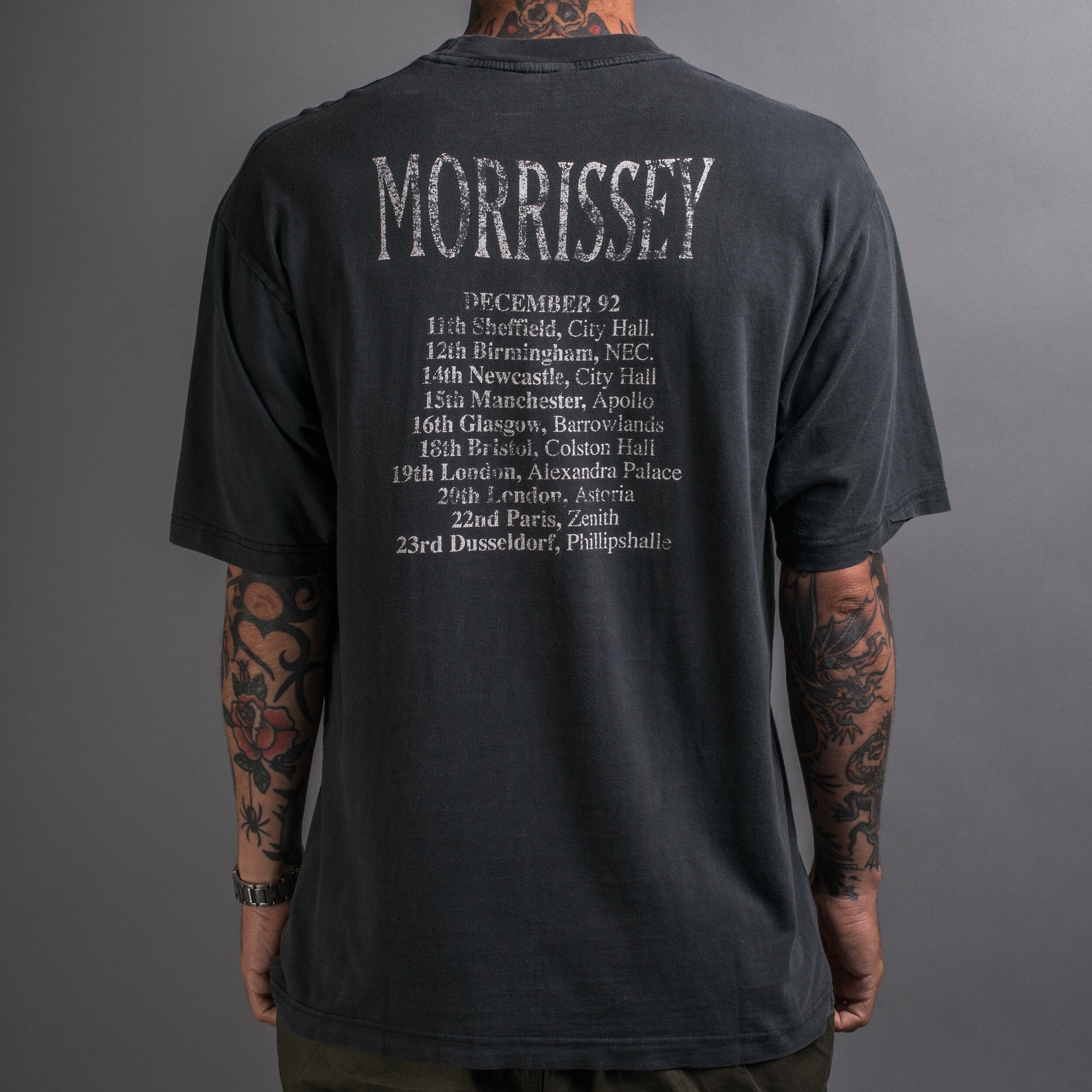 Vintage 1992 Morrissey Tour T-Shirt – Mills Vintage USA