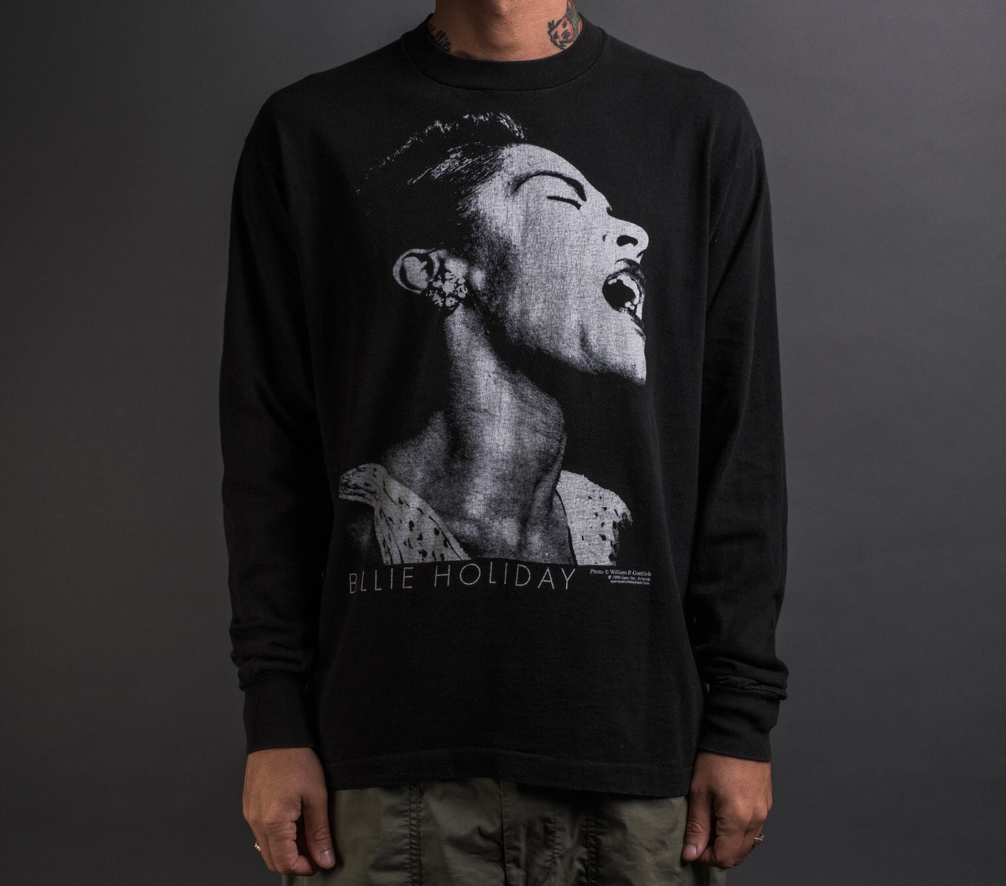 Vintage 1990 Billie Holiday Longsleeve