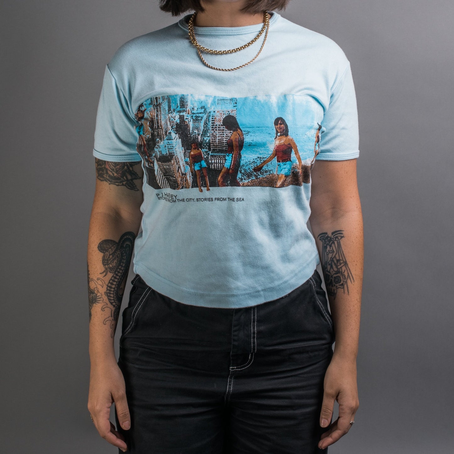 Vintage PJ Harvey Stories From The City, Stories From The Sea Baby T-Shirt