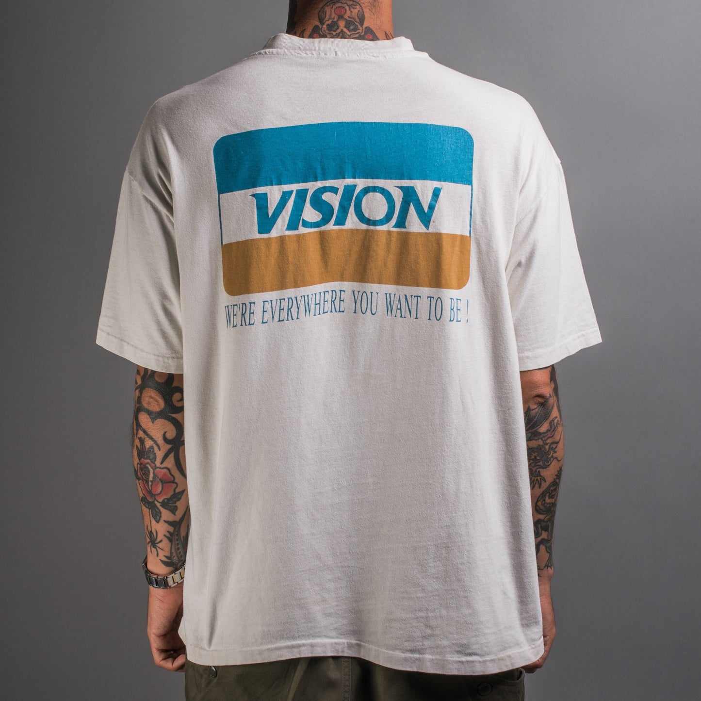 Vintage 90’s Vision Just Short Of Living T-Shirt
