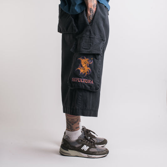 Vintage 90’s Sepultura Shorts