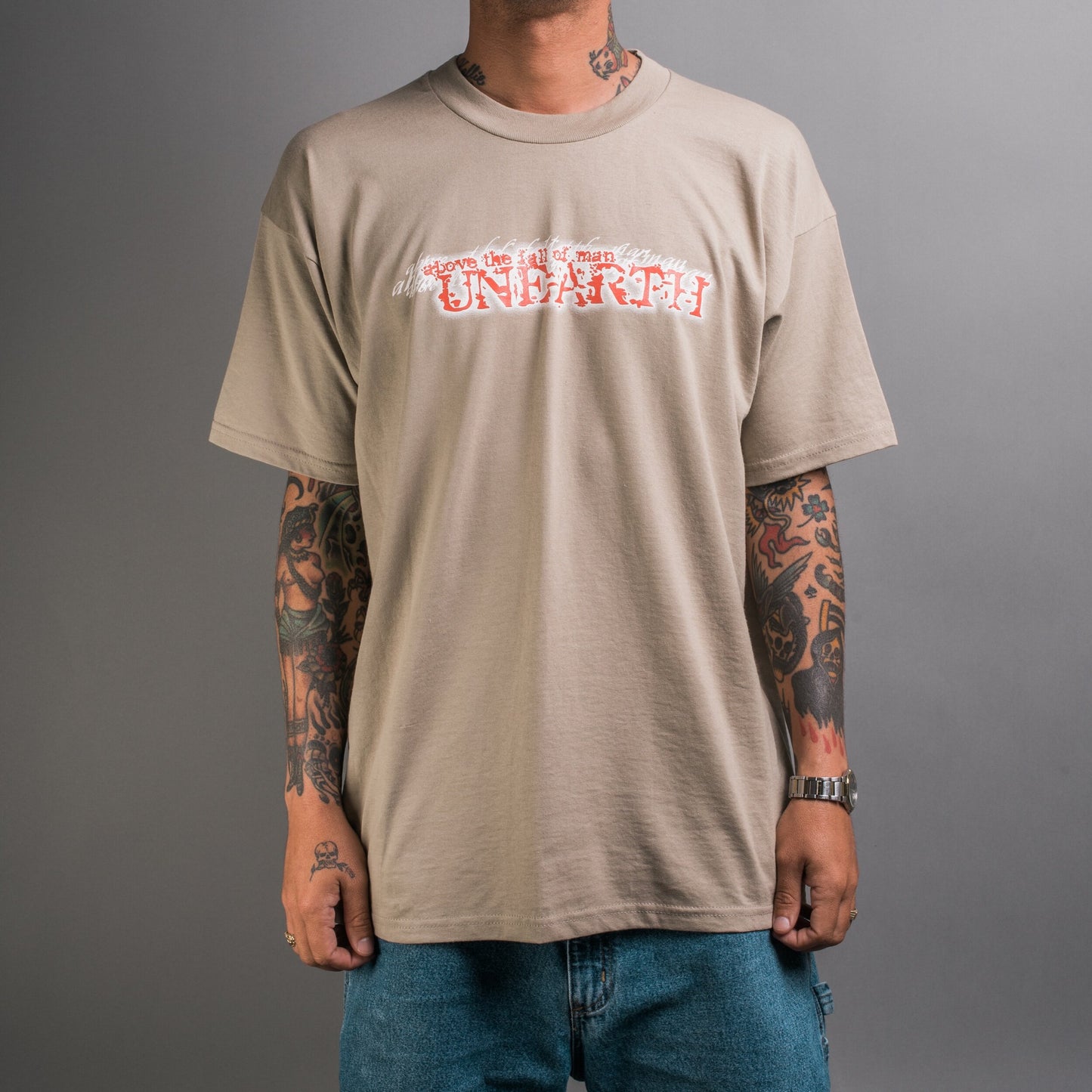Vintage 90’s Unearth Above The Fall Of Man T-Shirt