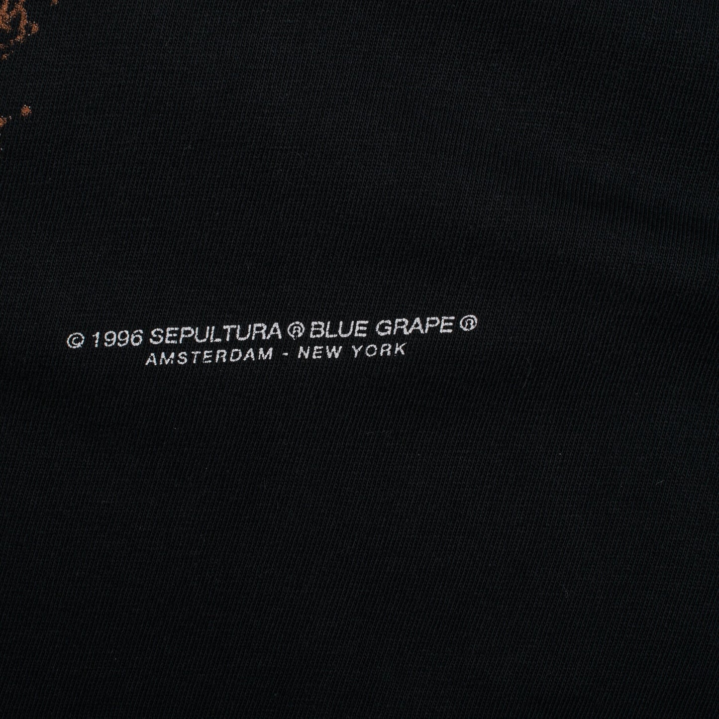 Vintage 1996 Sepultura Beneath The Remains T-Shirt