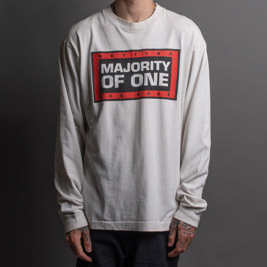 Vintage 1991 Majority Of One Pace Euro Tour Longsleeve