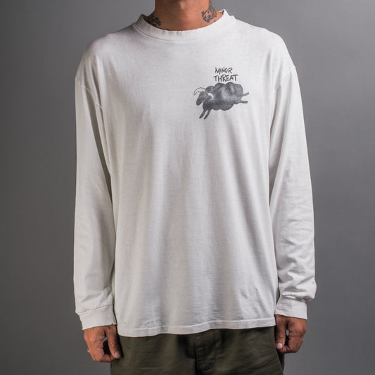 Vintage 90’s Minor Threat Longsleeve