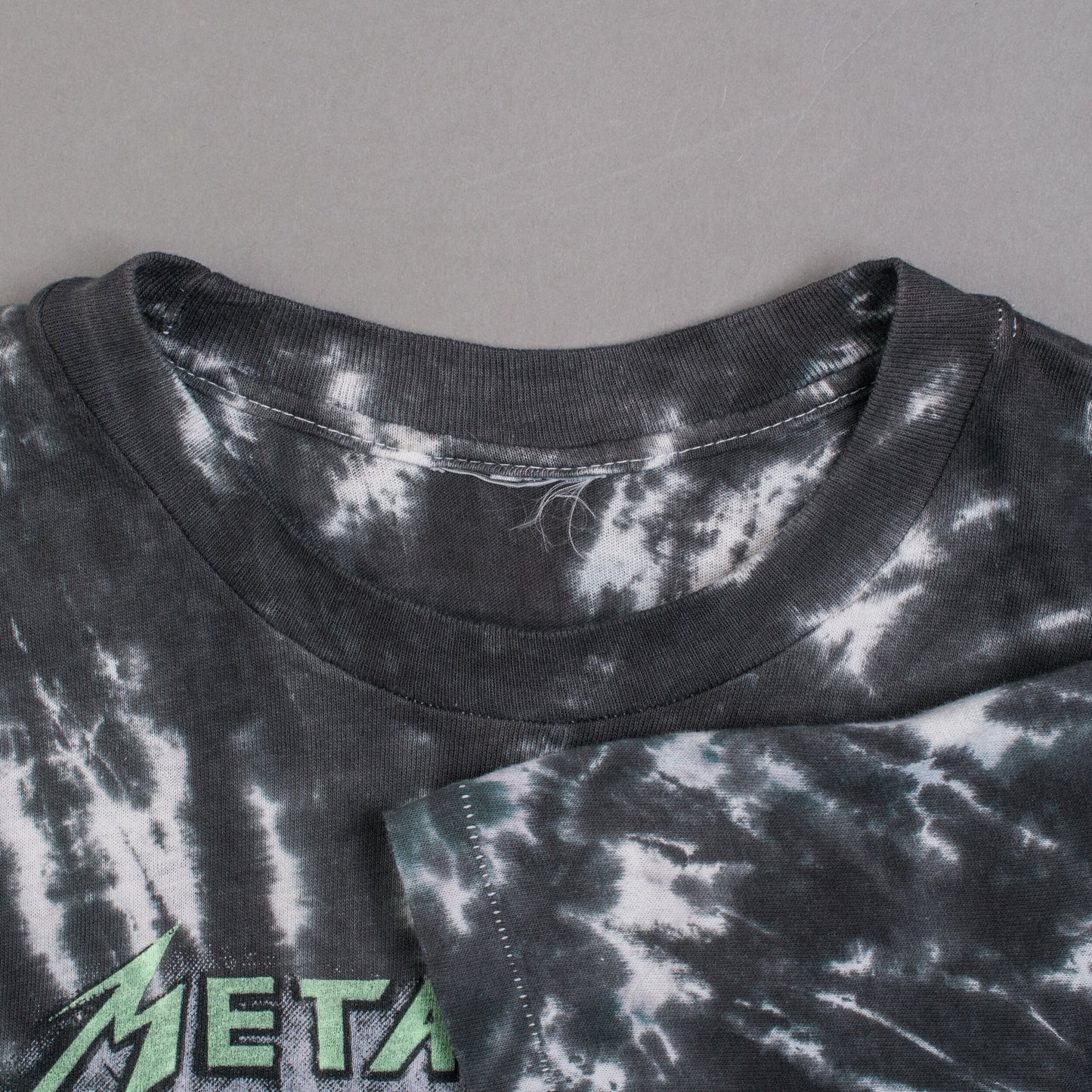 Vintage 80’s Metallica And Justice For All Tie Dye T-Shirt