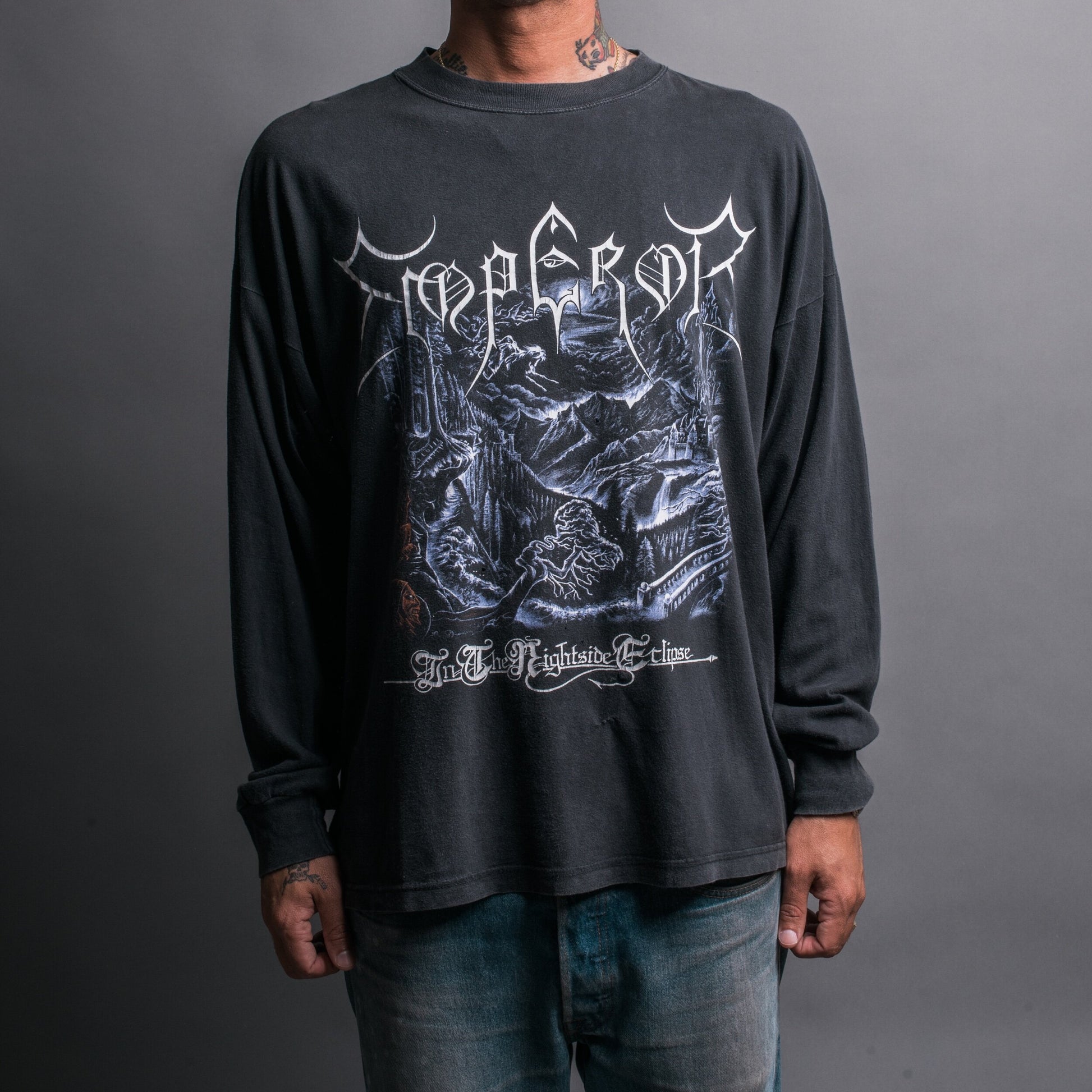 Emperor In the Nightside Eclipse Longsleeve 1994 XL original | TShirt and Emperor In the Nightside Eclipse Longsleeve 1994 XL original | TShirt and