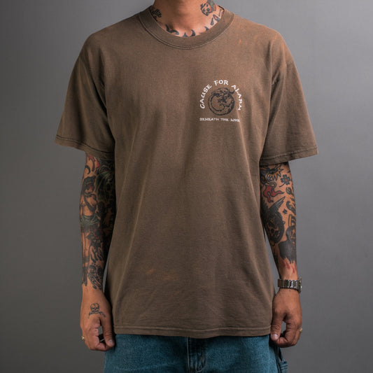 Vintage 90’s Cause For Alarm Beneath The Wheel T-Shirt