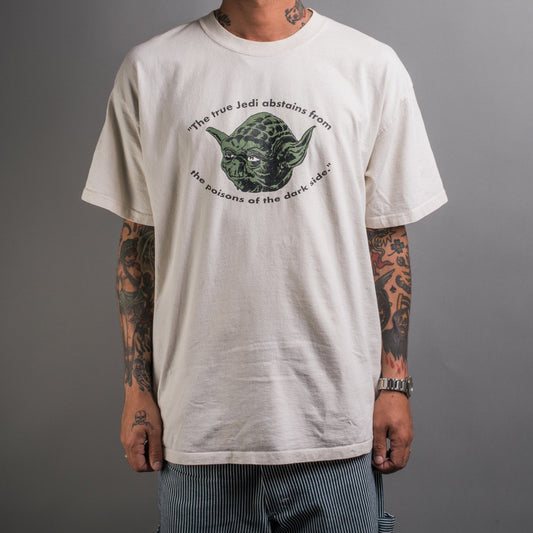 Vintage 90’s Bridge Nine Records Straight Edge Alliance Yoda T-Shirt