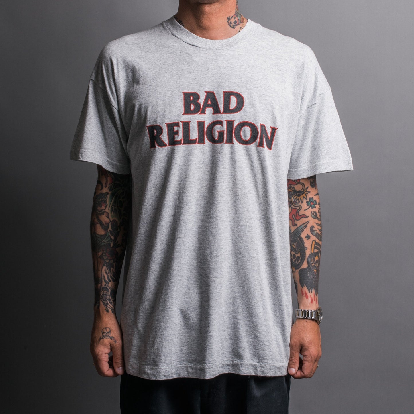 Vintage 1995 Bad Religion Big Loud Shit Tour T-Shirt