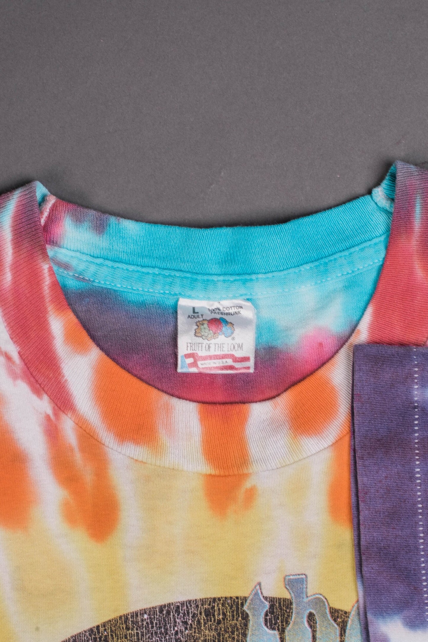 Vintage 90’s The Band Life Is A Carnaval Tie Dye T-Shirt