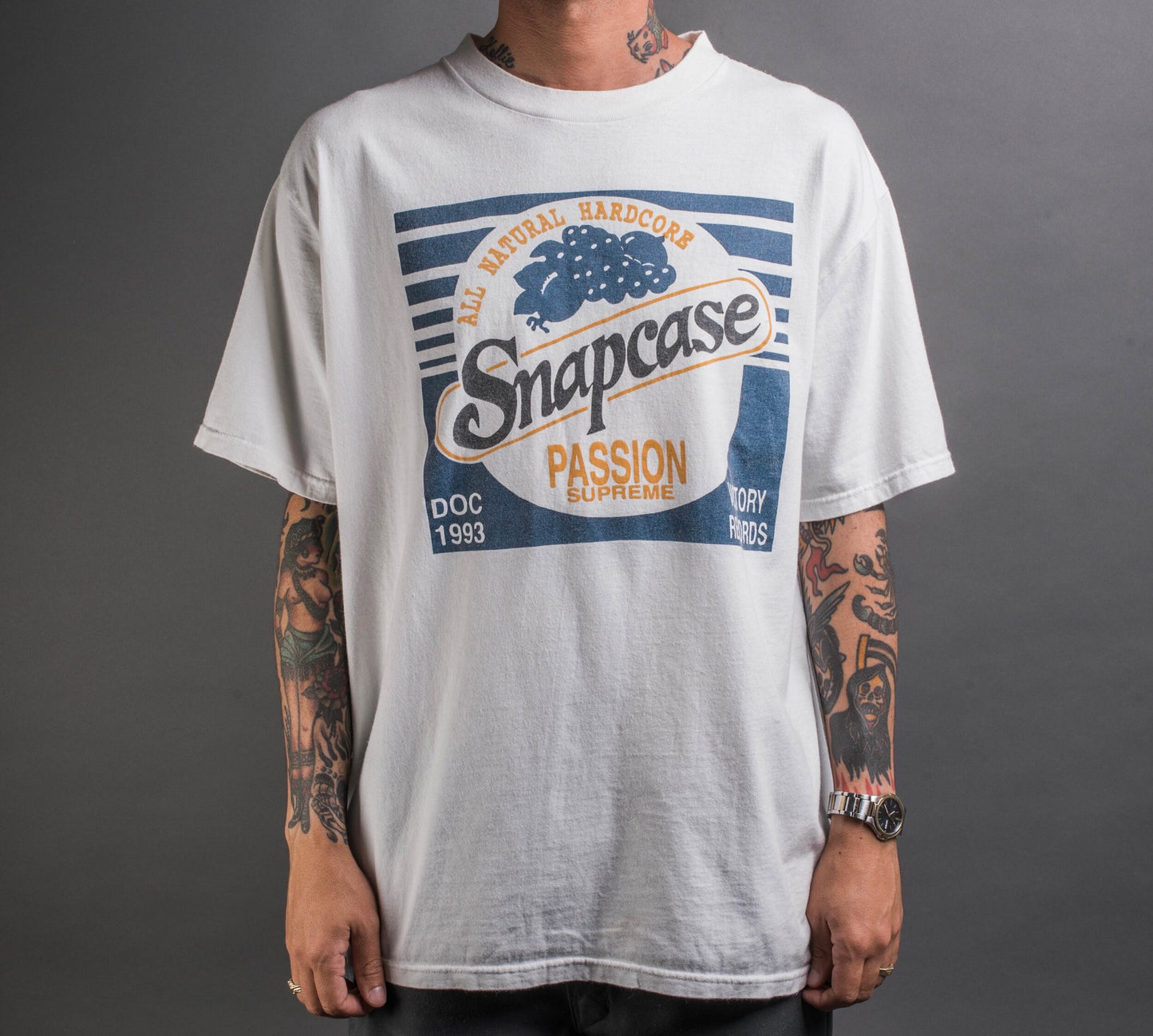 Vintage 90’s Snapcase Snaple Rip T-Shirt