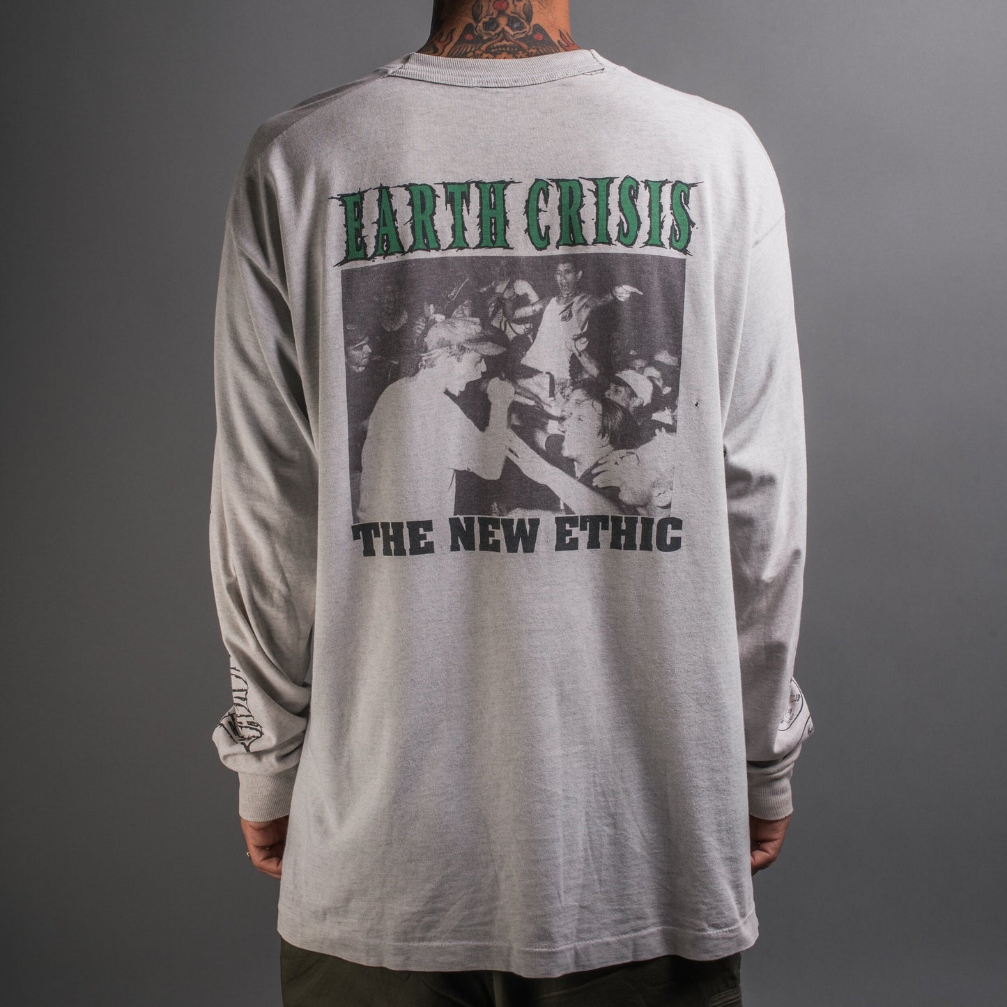 Vintage 90’s Earth Crisis The New Ethic Longsleeve