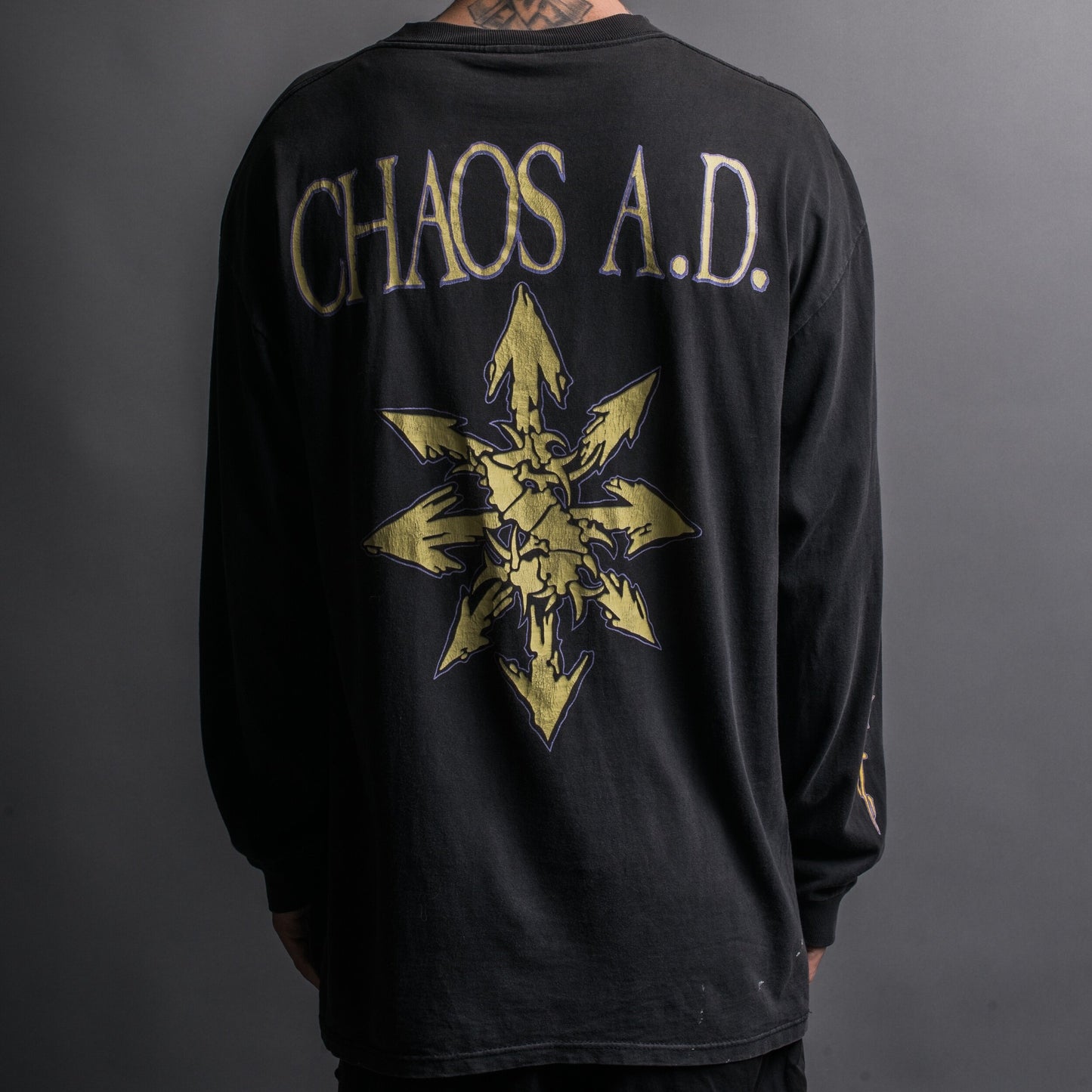 Vintage 1993 Sepultura Chaos AD Longsleeve