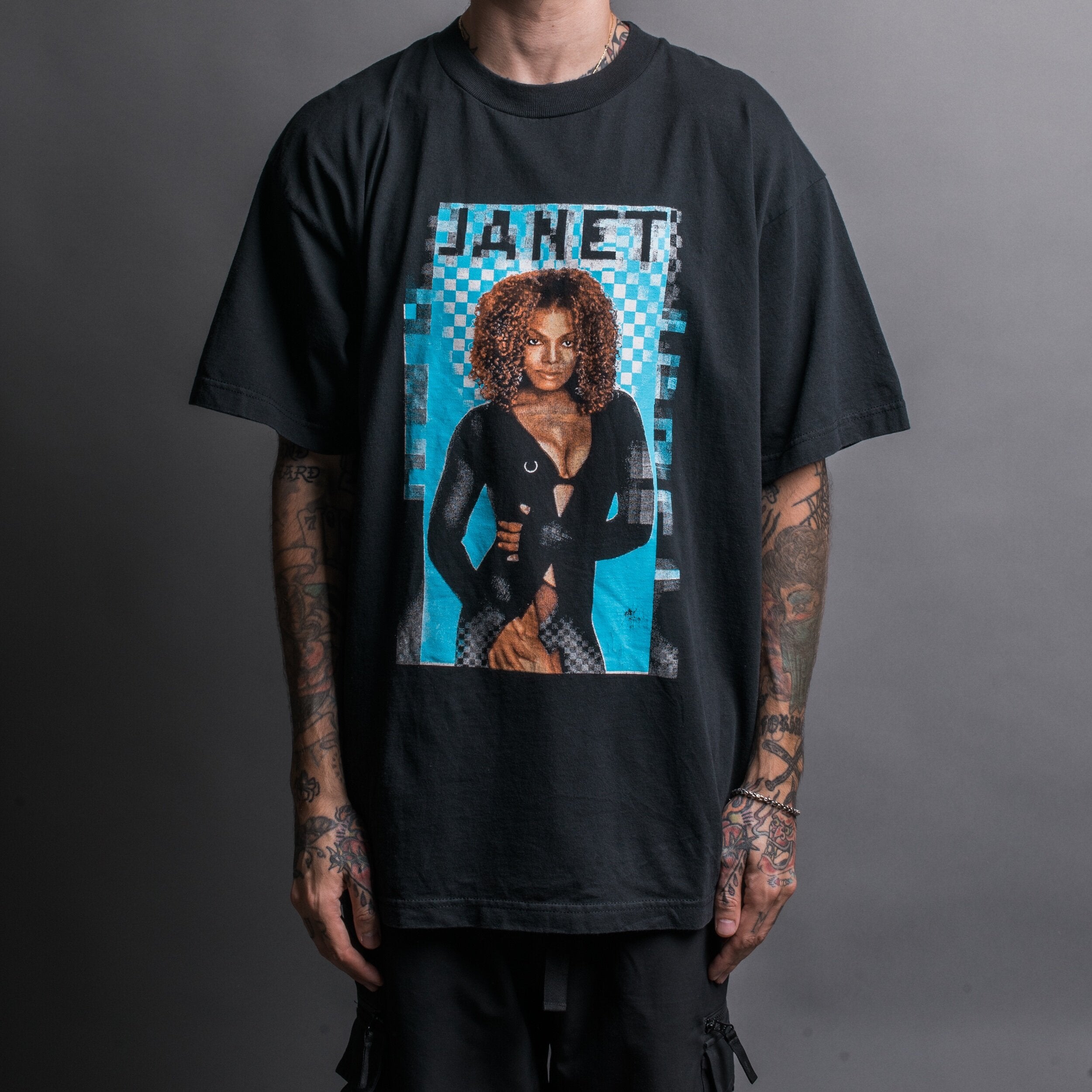 Vintage 1998 Janet Jackson Velvet Rope Tour Boot T-Shirt – Mills ...