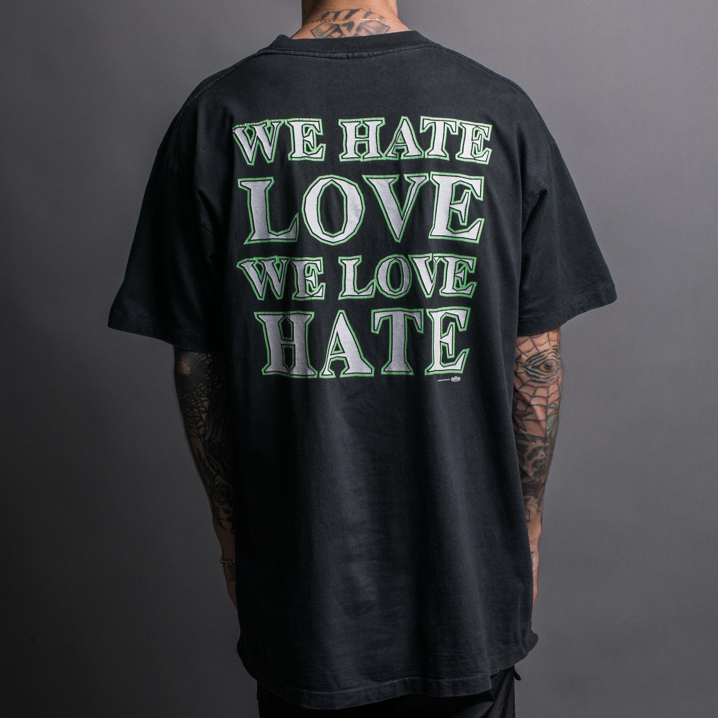 Vintage 1995 Marilyn Manson We Hate Love We Love Hate T-Shirt