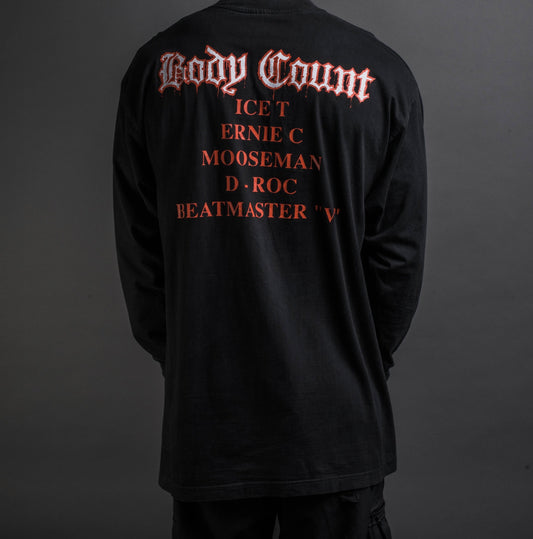 Vintage 1992 Body Count Cop Killer Longsleeve