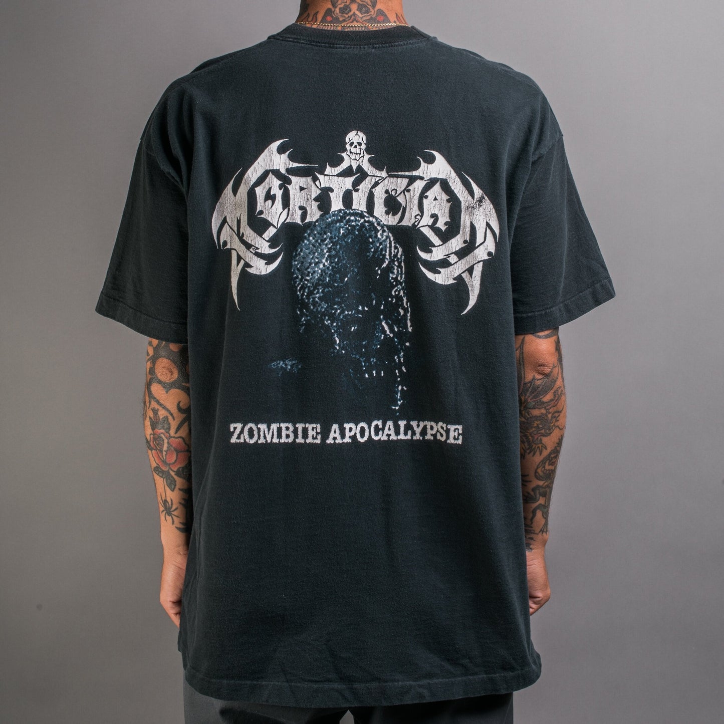 Vintage 90’s Mortician Zombie Apocalypse T-Shirt
