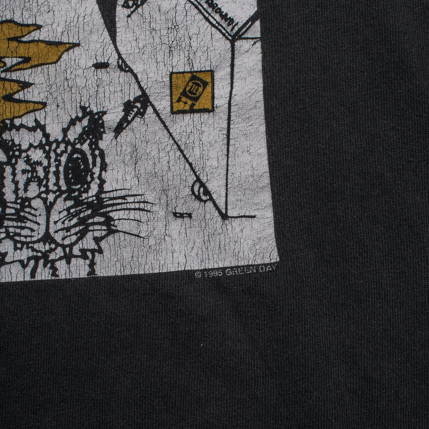 Vintage 1994 Green Day Dookie Tour T-Shirt