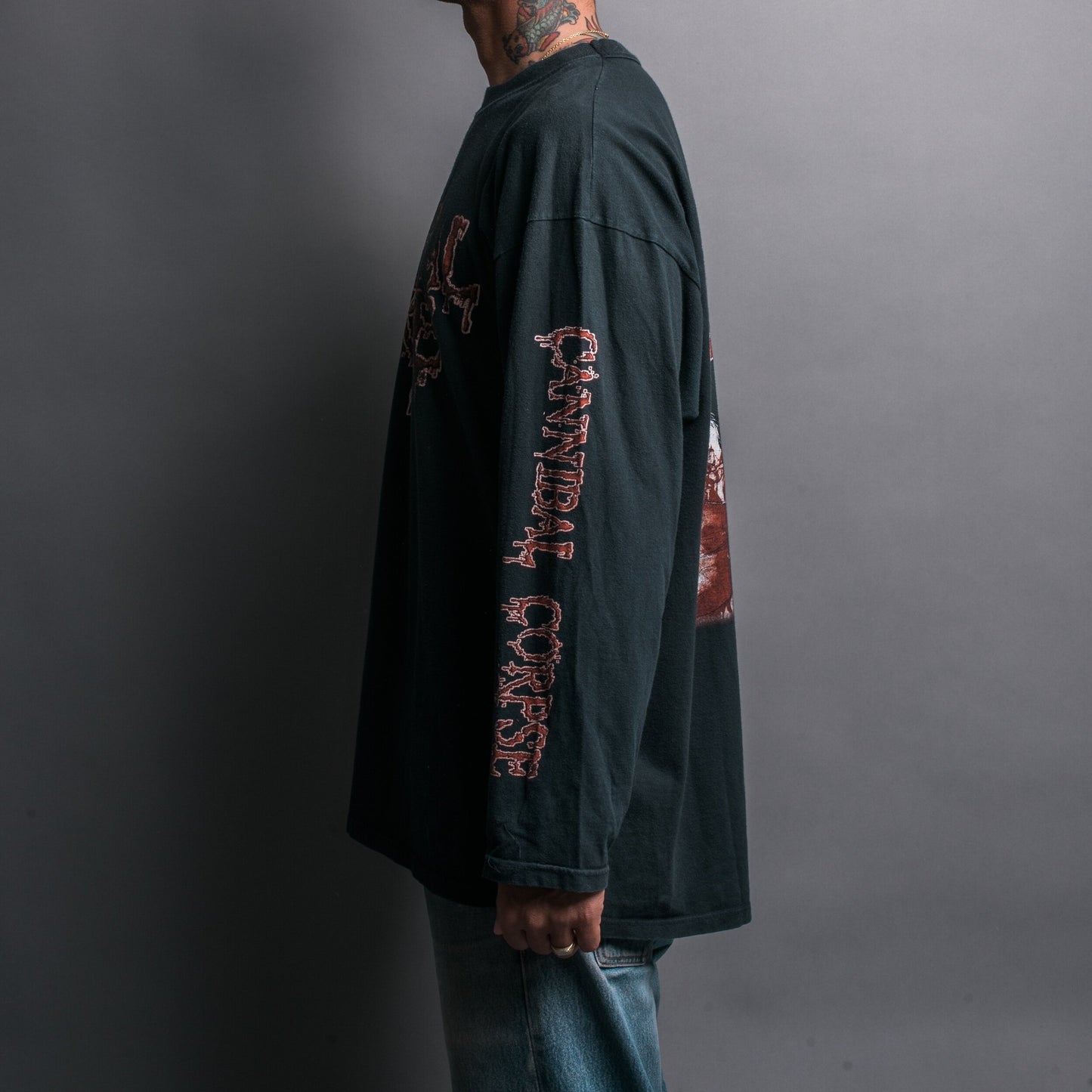 Vintage 90’s Cannibal Corpse Gallery Of Suicide Tour Longsleeve